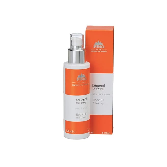PINO Nature Spa Therapy Body Oil, Chia Orange, 3.4 oz