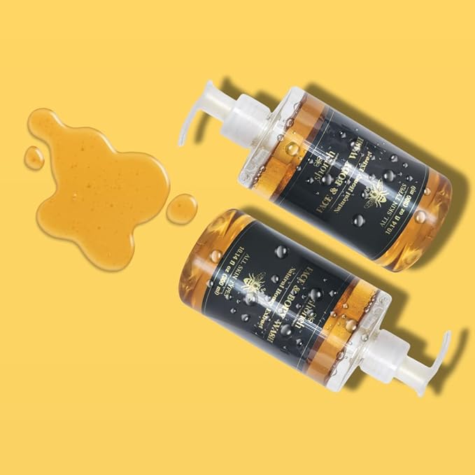 Shoneh Face & Body Wash – Natural Honey Extract [PH 5.5] – Suitable for ALL Skin Types