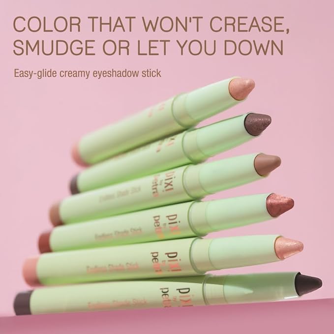 Pixi Beauty Endless Shade Stick | MatteCognac | Long-Wear Creamy Eyeshadow Stick | Crease-Resistant, Easy-Glide & Blendable Color for Shadow or Liner | Matte & Shimmer Finishes | 0.05oz/1.5g