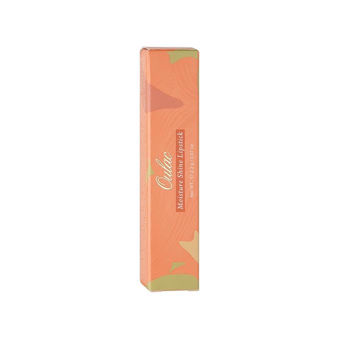 Oulac Apple Red Lipstick - Moisturizing Lip Stick Glossy Solid Shine Lip Gloss, Sheer Shine Juicy Finish, Lightweight and Hydrating Formula for Dry Lip Care, Vegan 2.2g/0.07oz (01)