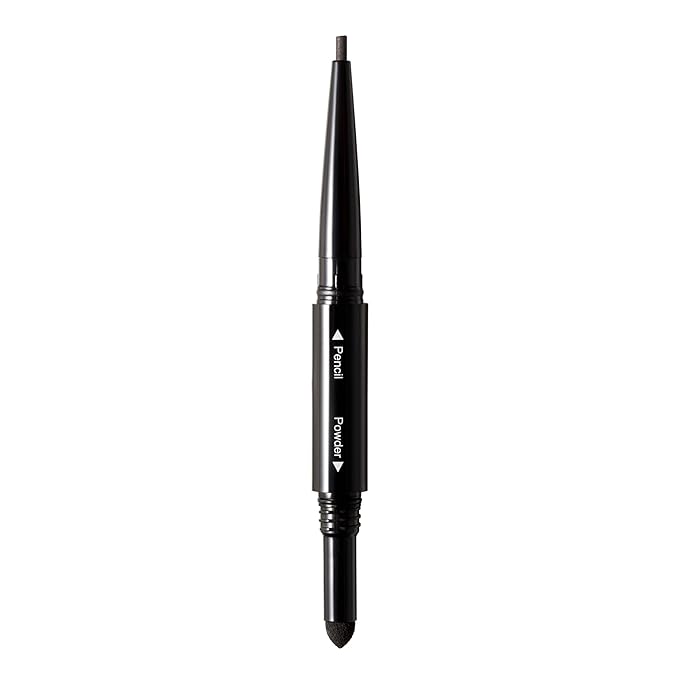 Arches and Halos 2 in 1 Defining Eyebrow Pencil and Powder - Brow Powder with Spoolie Brush - Shape and Fill for Natural Look - Espresso - 0.017 oz
