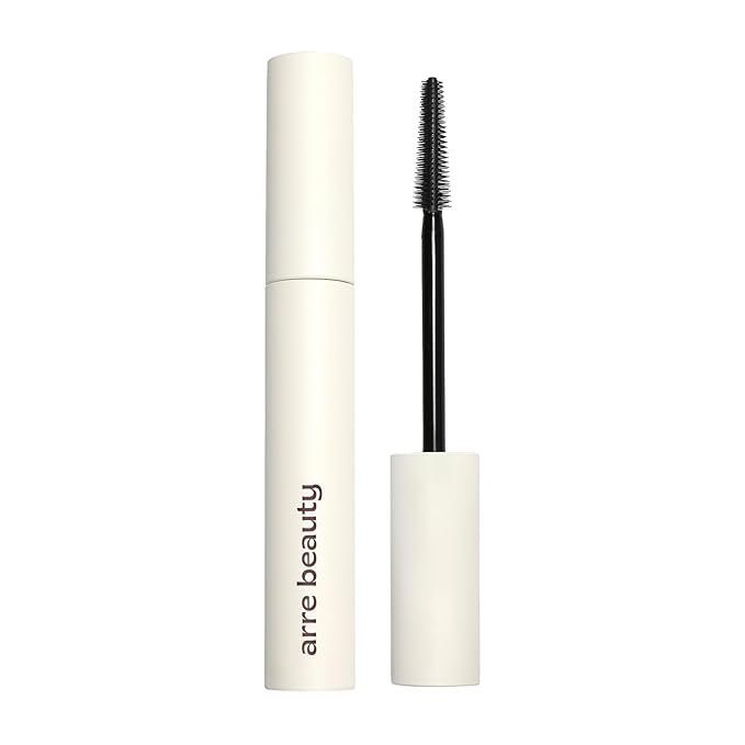 Tubing Mascara with Lash Fortifying Serum, Lengthening and Lifting, Smudge-Proof and Flake-Free, Water-Resistant, Easy Removal, Glossy Black (Ace High)