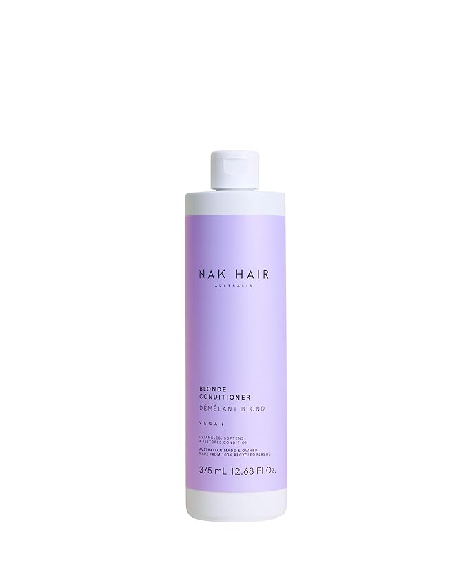 NAK Hair Blonde Conditioner 375ml - Blonde Toning Conditioner