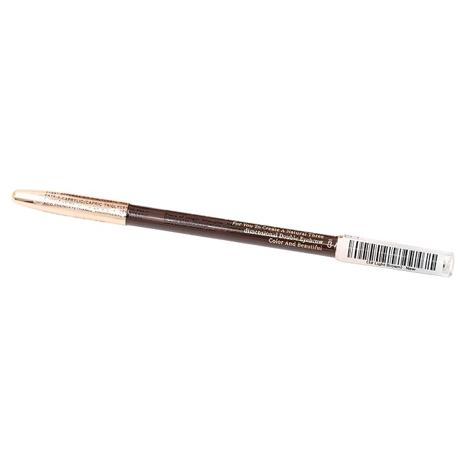 BODERMINCER 1pcs Eyebrow Pencil Longlasting Waterproof Durable Liner Eyebrow 5 Colors to Choose (3# Light Brown)