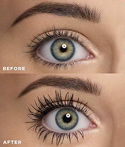 Lash Next Door Water Resistant Mascara Black Volume and Length - No Clump Volumizing Mascara for Thickening and Lengthening - Smudge Proof Lashes by Brooklyn and Bailey (3 Pack)