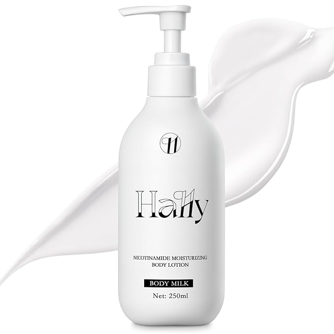 Niacinamide White Body Lotion, 24hr Long Lasting Moisturizing & Hydration, Rich in Vitamin E Revitalize for Gentle and Improve Skin Texture 250ML/8.81OZ (1)