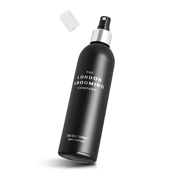 Sea Salt Hair Spray for Men | Messy/Textured Look | Firm All-Day Hold - Matte Finish | 8.8 Fl Oz (250ml)