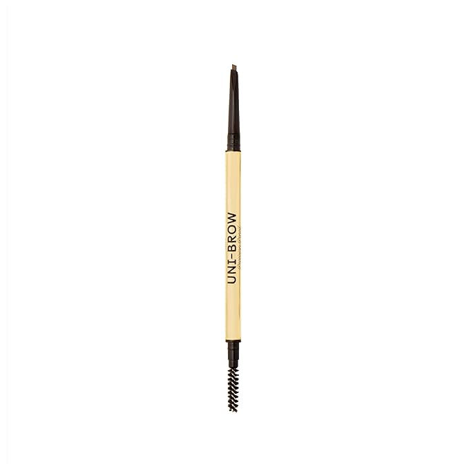 Winky Lux Uni Brow Precision Eyebrow Pencil, Dual Sided with Spoolie, Longwearing Waterproof Eyebrow Crayon, Define Ultra Fine Tip to Shape and Fill Brows, Brown, Blonde and Taupe Universal Shade