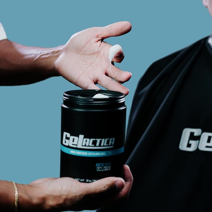 Max Control Hair Gel for Men, Alcohol-Free, Strong Hold Styling Gel, Natural Extracts for Long-Lasting Hold and Shine, Slick Back Hair Style 32 oz