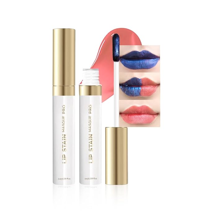 Matte Lip Stain Wipe Off Masque - Peel Off Lip Stain Tattoo, All Day Peel Off Lip Tint,Long Lasting Lip Mask,Waterproof Transfer-proof Lip Liner Peel Off Lip Gloss,Stay Lip Makeup 01#