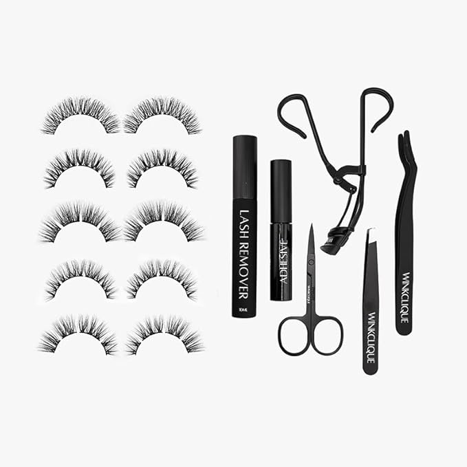 Starter Kit - Everyday Chic - False Eyelash Complete Kit With Tools and 5 Lash Styles (Collection 02)