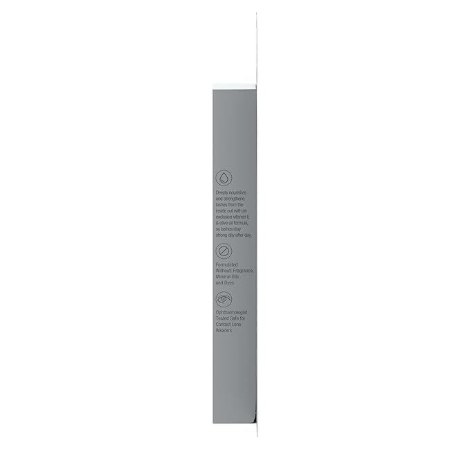 Neutrogena Healthy Lengths Mascara for Stronger, Longer Lashes, Clump-Free, Smudge Proof, Flake-Free, Lengthening Mascara with Olive Oil & Vitamin E Nourishes Eyelashes, Black 02, 0.21 oz