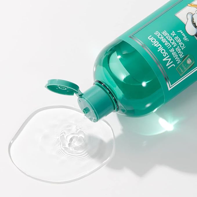 JMsolution Marine Luminous Pearl Moisture Toner X-Large 20.28 fl oz - Korean Skincare for Hydration & Radiance