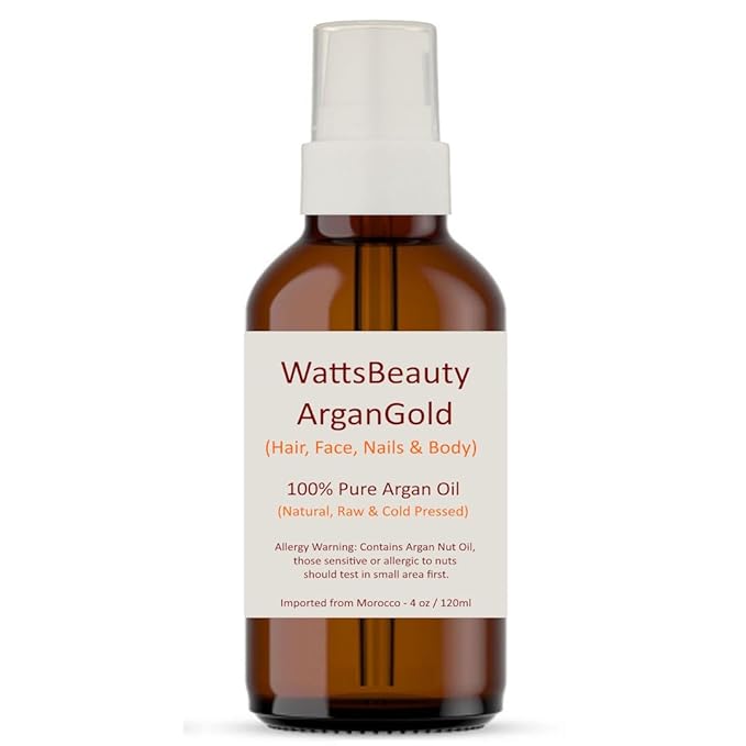 ArganGold 100% Pure Argan Oil - Ultra Moisturizer for Face, Body and Hair - 4 oz.