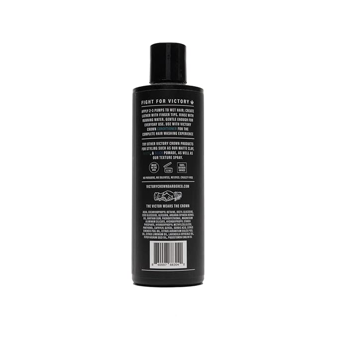 Deep Cleansing Shampoo Removes Product & Grime from All Hair Types with Argan Oil & Pro-Vitamin B5, 8 Oz
