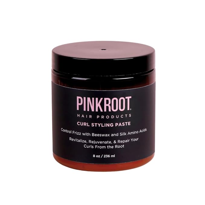 Curl Styling Paste for Curly, Wavy, and Kinky Hair - with Beeswax and Silk Amino Acids 8oz