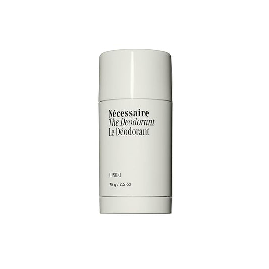 Nécessaire The Deodorant Hinoki | Natural Aluminum Free Deodorant For Women & Men. Extra Strength Treatment with Mandelic Acid. Free of Baking Soda, Ozokerite & Parabens (75 g/2.5 oz)