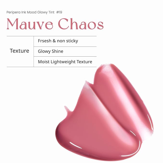Peripera Ink Mood Glowy Tint (019 MAUVE CHAOS)