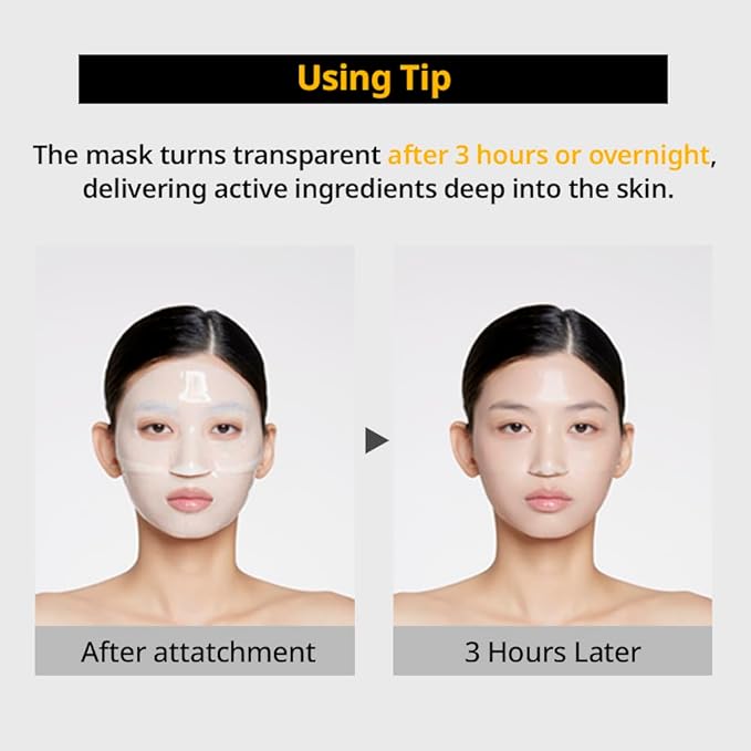 Primera PRMR Vitatinol Serum Gel Mask | Overnight Melting Masks, for Collagen Synthesis with Vitamin C & Retinol, Immediate Pore Tightening, Firming and Hydrating 34g x 4EA