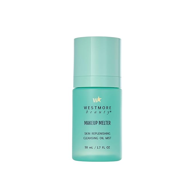 Westmore Beauty Makeup Melter - Makeup Remover Oil Cleanser, Skin Replenishing Cleansing Oil Mist & Face Cleanser 1.7 OZ