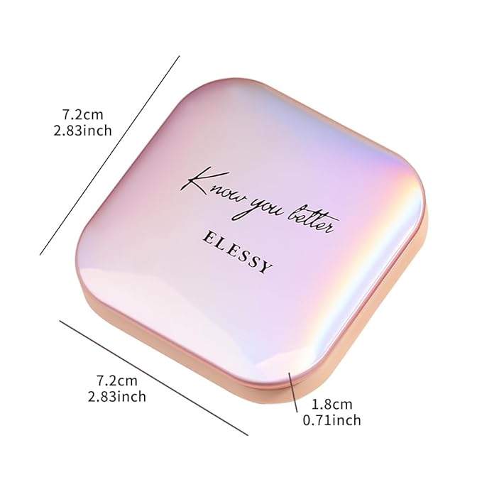 ELESSY Highlighter Makeup Palette Face Highlighter Palette Glitter Illuminator Highlighter Palette Shimmer Highlighter Powder Kit Highlight Makeup Palette -SUN GLOW