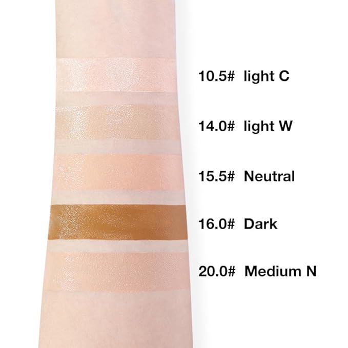 Kaely 2Pcs Under Eye Concealer for Older Women, Color Correcting Full Coverage Concealer for Dark Circles, Puffiness, Redness, Corrector de ojeras, Waterproof Anti Aging, Natural Matte Finish, light W