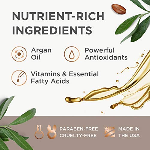 Argan Magic Moisturizing Conditioner - Detangle, Hydrate, and Repair Dry and Chemically-Damaged Hair Types | Nutrient-Rich | Made in the USA, Paraben Free, Cruelty Free (32 oz / 2 Pack)