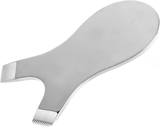 Lash Lift Comb, Reusable Metal Y Eyelash Comb Stainless Steel Eyelash Perming Brush Lash Lift Tools Eyelash Curlers Eye Makeup Tool Eyelash Separator Tool for Lash Grafting, Eyelash Extension - Silver