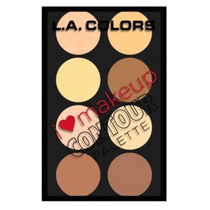 L.A. COLORS I Heart Makeup Contour Palette C30352