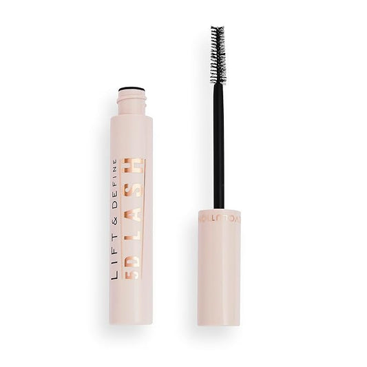 Revolution, 5D Lash Mascara, Lengthening & Volumizing Effect, Jet Black Formula, Infused with Hyaluronic Acid, Vegan & Cruelty-Free, 0.47 fl oz