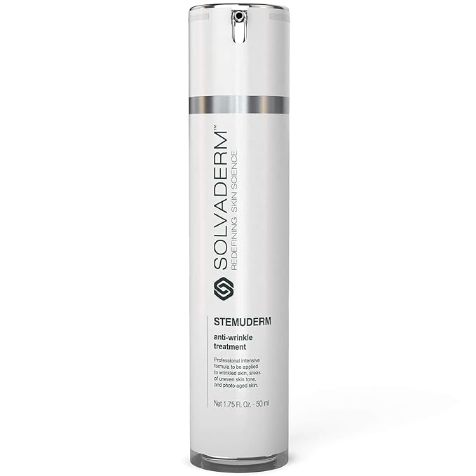 Stemuderm Face & Eye Cream - Anti Aging Skincare - Daily Moisturizer for Fine Lines, Wrinkles & Eyebags - Supports Natural Collagen Production & Elastin - Organic Plant Based Stem Cells - 1.75 fl oz