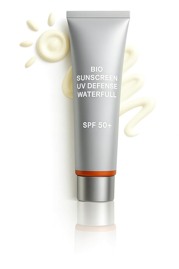 Face Sunscreen SPF 50+ for Women – Lightweight Daily Sun Lotion, Moisturizing & Fast-Absorbing, No White Cast, Gentle on All Skin Types, 50ml (1PC)