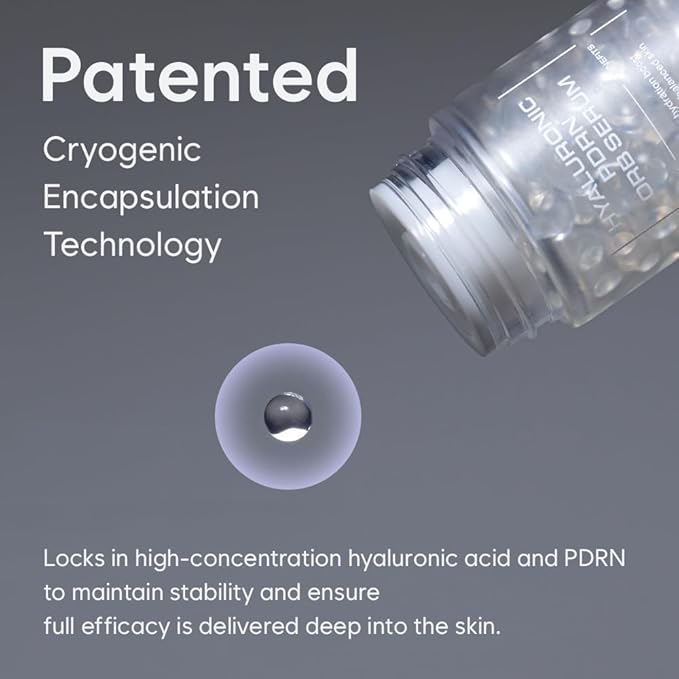 HAUA Hyaluronic PDRN 30,000 ppm Orb Serum, Salmon DNA PDRN, Korean Skincare, Anti-Aging, Skin Repair, Firming, Deep Hydration, Radiance Booster, Wrinkle Care, Stocking Stuffers | 1.58 oz