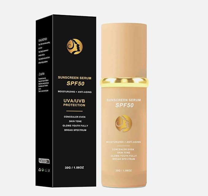 Foundation 4 in 1 - Medium Spectrum with SPF 50+, Anti-Aging, Concealer, Sun Protection, Hydrating Color Changing Foundation Makeup Liquid, Full Coverage Concealer, Waterproof and Sweatproof