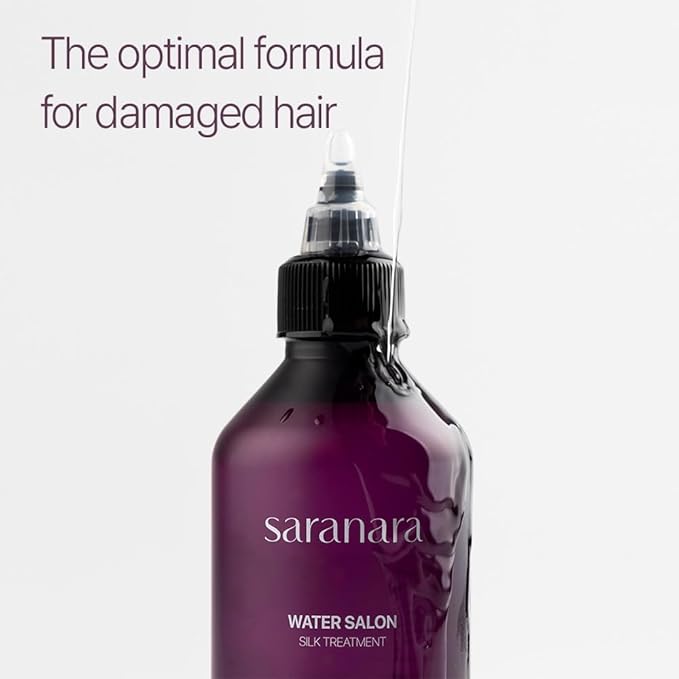 Silk Water Salon Treatment - 10 Seconds Silky, Shiny Hair Nutrition & Moisturizing for Damaged Hair Care