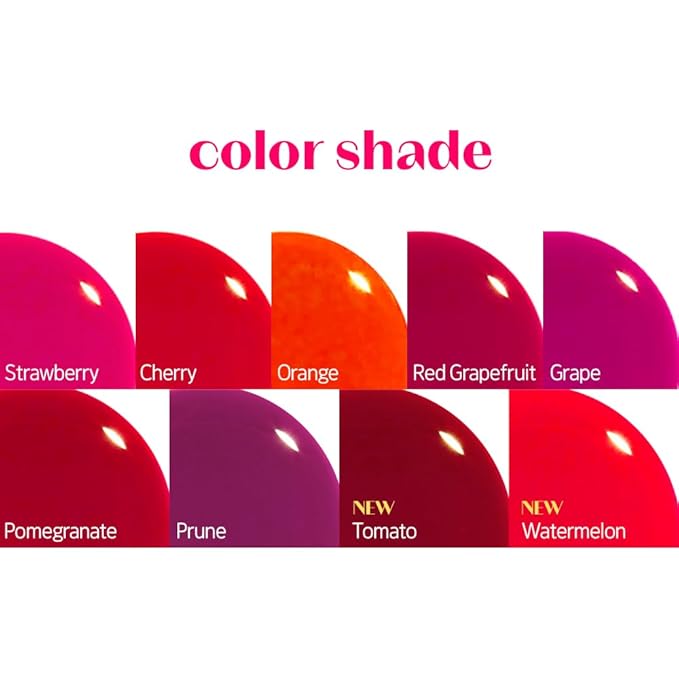 ETUDE Dear Darling Water Tint - Prune Ade (9g) | Vivid Color Lip Stain with Moisturizing Weightless & Non-sticky Finish Lip Stain | Smudge-proof Lip Tint | Korean Makeup, Kbeauty