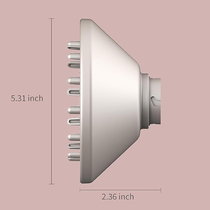 Fits Shark FlexStyle Diffuser Attachment and cleaning brush, Hair styling and Shark Dryer HD430/HD435 Hair Hryer cleaning two-piece set