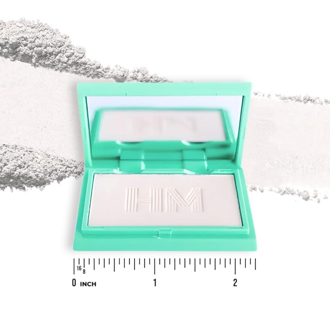 Haute Minute Translucent Smooth Setting Vegan Mini Pressed Powder Makeup and Blurring Face Powder Foundation Full Coverage — Perfect for Travel Size Make Up, Talc-Free, For Oily & Dry Skin with Mirror