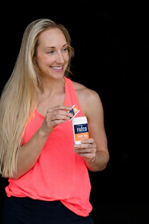 FATCO Stank Stop All Natural Deodorant with Tallow and Organic Coconut Oil – Grapefruit + Ginger 2-Pack (1.7 oz)
