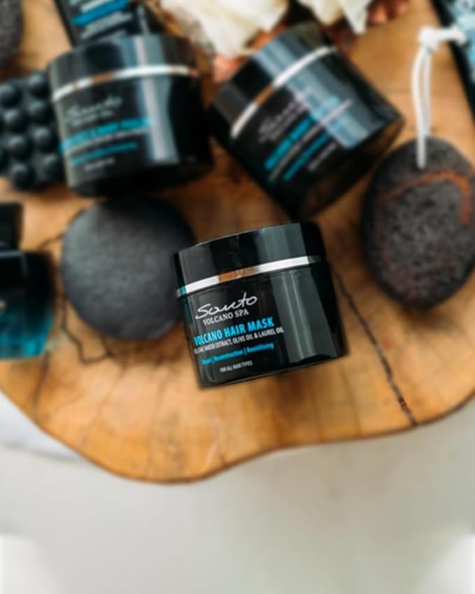 Volcano Hair Mask 200ml – Deep Hair Mask for Dry Damaged Hair – Reduces Breakage & Enhances Shine – Hair Treatment Mask for Dry, Damaged & Frizzy Hair