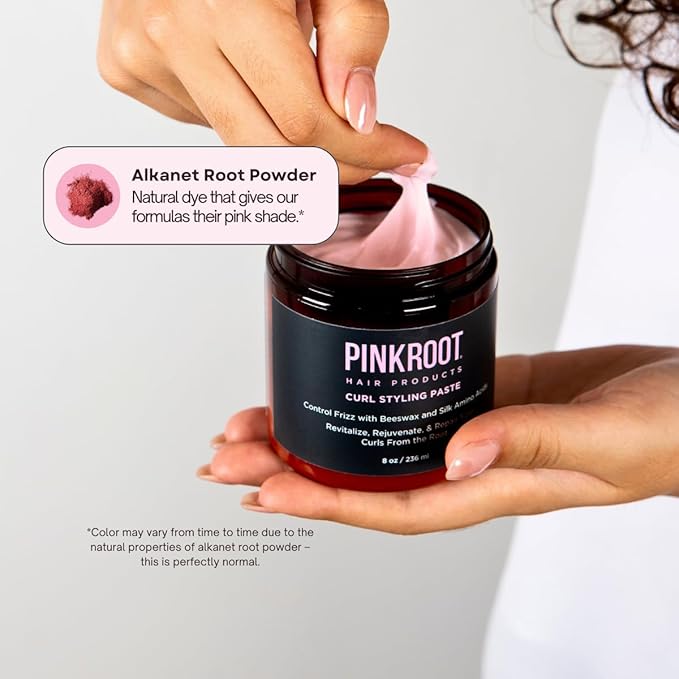 Curl Styling Paste for Curly, Wavy, and Kinky Hair - with Beeswax and Silk Amino Acids 4 oz
