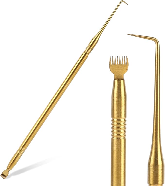Lash Lift Tool,Professional Eyelash Separator Tool with Comb Lash Lift and Tint Kit Eyelash Lift and Tint Tool Stainless Steel Lash Perming Brush Lash Lift Comb Perming and Tinting Supplies