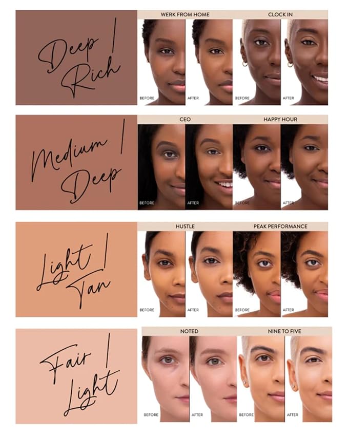 Mented Cosmetics Full-Time Eye Brightening Concealer for Women, Lightweight Full-Coverage Eye Makeup Concealer, Under Eyes Make Up Corrector, Blemishes & Contour, CEO