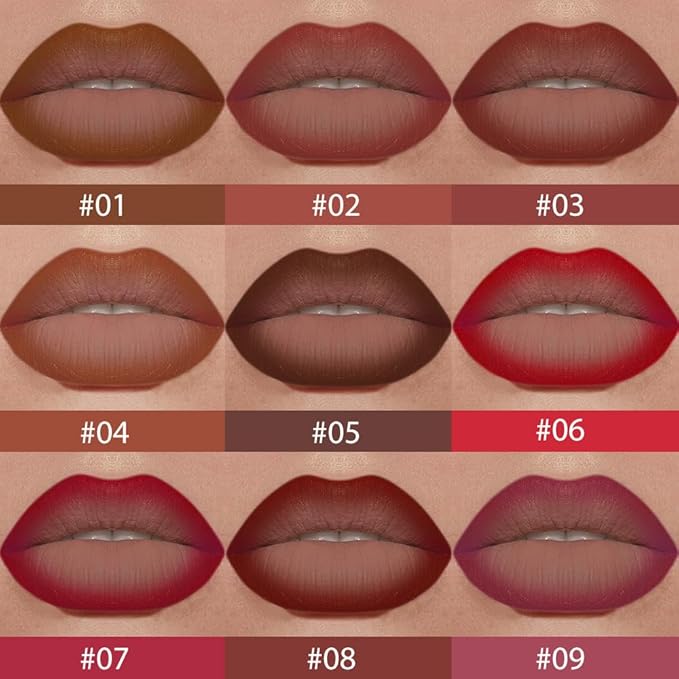 Matte Lip Crayon Lip Liner and Lipstick Combo Sets, Mauve Gradient Matte Lip Bar And Lip Liner Set, Contour Gradual Ombre Effect Lip Pencil For Old Women, Long Lasting Waterproof Smudge Proof