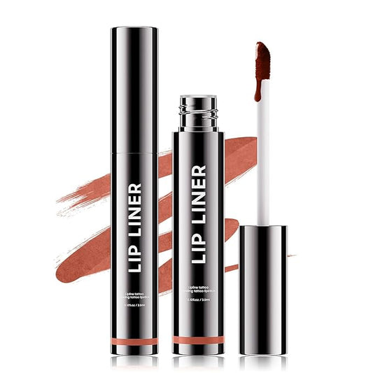 OETUIOW Lip Liner Stain, Lip Stain Moisturizing & Enhancing Complexion for All Skin Types Women, Lip Lint Waterproof & Long-Lasting (Cocoa)
