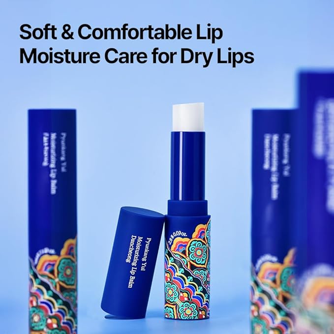 Pyunkang Yul PKY Dancheong Moisturizing Lip Balm, Deep Nourishment with Avocado Oil, For Dry & Sensitive Lips, Zero-Irritation, Korean Skincare (0.14 Oz, 4g)