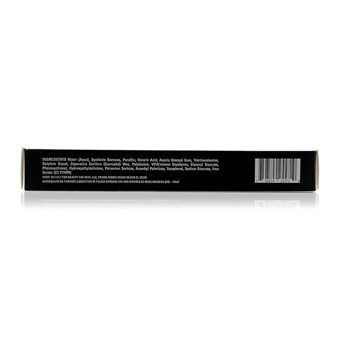 Beauty for Real Hi-Def Mascara, Just Black - Set of 3 - Defining & Volumizing Lash Definer - Humidity & Smudge Proof - Micro Brush Ensures Versatile Application - 2.3 oz