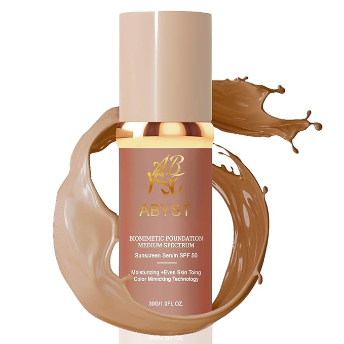 4-in-1 Foundation | Neutral-Tone Concealer |Hydrating Full Coverage Foundation | Color Balancer & Imperfection - Medium Natural for Normal Skinned People 1 Fl Oz (Tan #3)