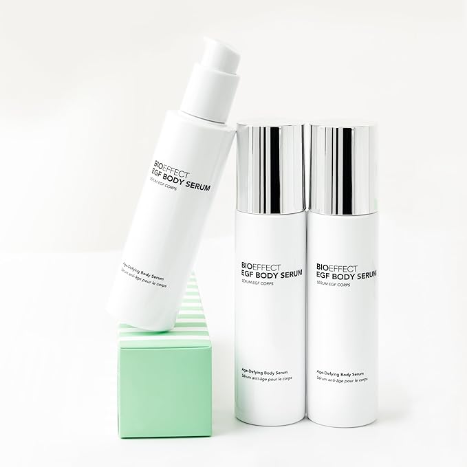 BIOEFFECT EGF Body Serum | Epidermal Growth Factor + Hyaluronic Acid | Age-Defying Body Serum for Visibly Smoother, Plumper & Firmer skin, 120 mL / 4.06 oz