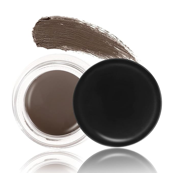 Boobeen Eyebrow Pomade Cream, Waterproof Brow Pomade Gel High Pigmented Long-lasting for Natural Eyebrow Makeup, Suitable for Everyone